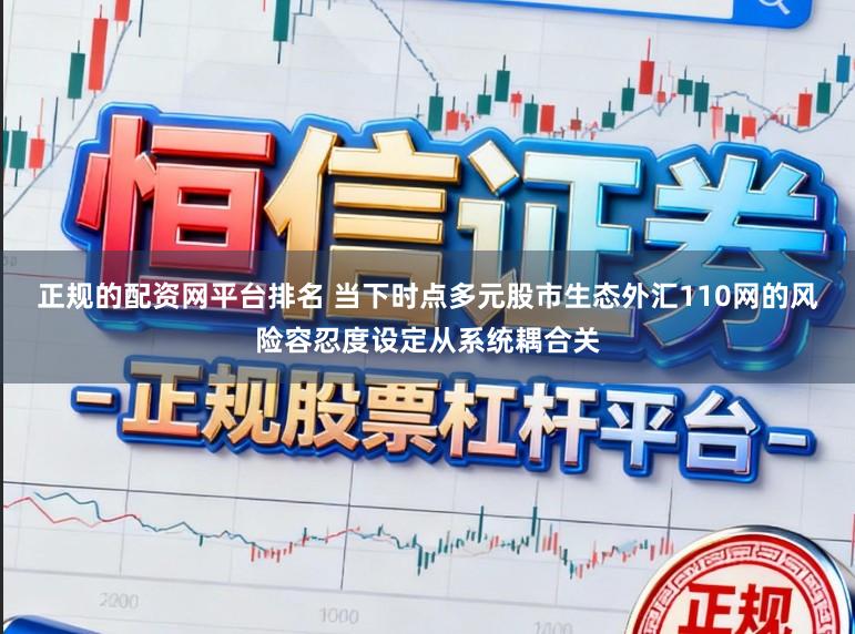 正規的配資網平臺排名 當下時點多元股市生態外匯110網的風險容忍度設定從系統耦合關